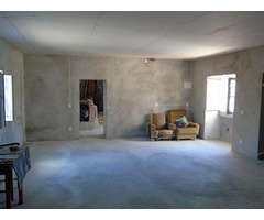 A house under construction