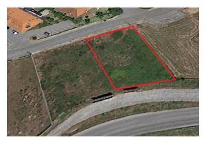 Plot of land for construction with 816 m2