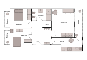 Sun-drenched T2 in Olhão Baixa – 200m from the waterfront and free parking